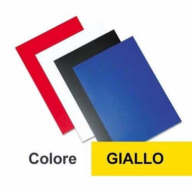 Ellen - cartoncino goffrato lino 250 gr A4 (100 pzi) - giallo