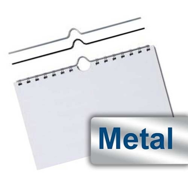 Ganci per calendari 7 cm (2.500 pzi) - metallizzato